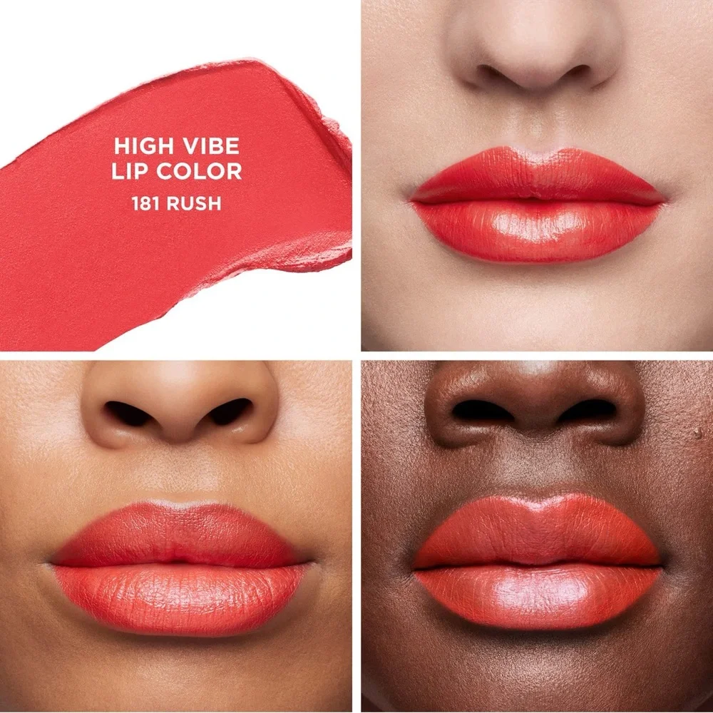 Laura Mercier High Vibe Lip Color Lipstick 181 Rush NIB